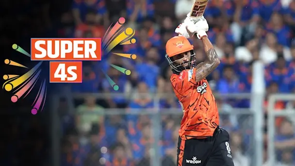 SRH Super 4s vs MI