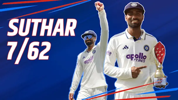 Suthar's 7/62 vs AFG in Only Test