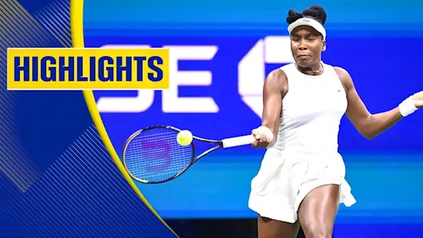Venus Williams vs Sofia Kenin: Rd 1 Highlights