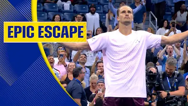 Zverev Shuns Sonego Scare