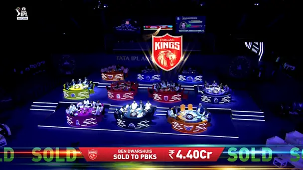 4.40 Cr! PBKS Bag All-rounder Dwarshuis