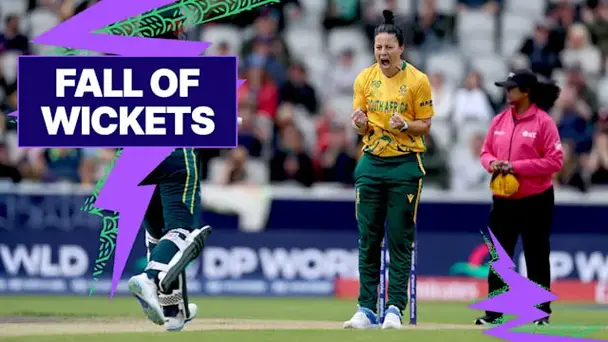 AUS Fall of Wickets vs SA