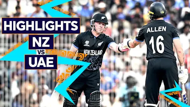 New Zealand vs UAE: Highlights