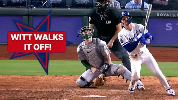 Bobby Witt Jr.'s Walk-Off Single