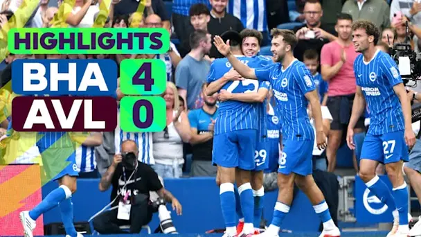 Brighton vs Aston Villa: Highlights