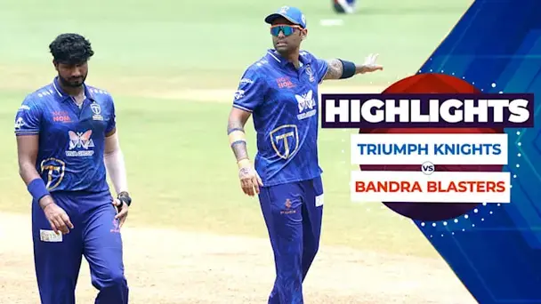 Triumph Knights vs Bandra Blasters: Highlights