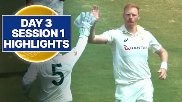IND A vs AUS A: 2nd Multi-day Match - Day 3, 1st Session