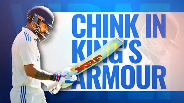 King Kohli Battles His Achilles Heel