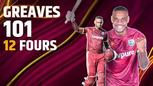 Greaves' 101 vs IND in 1st ODI