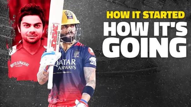 Kohli's TATA IPL Journey