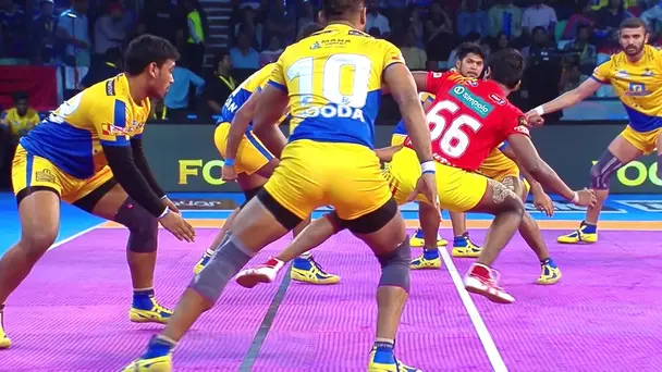 Thalaivas Beat the Giants