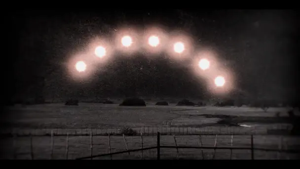 Giant UFO in Texas