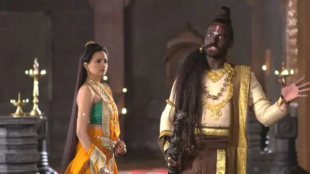 Kali Threatens Rukmini