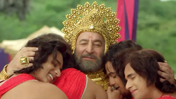 Dasharatha Reunites with His Sons