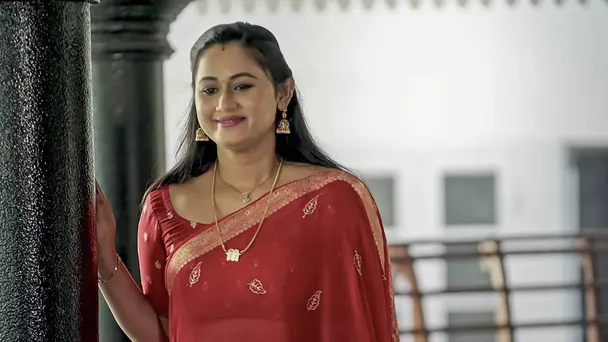 A Delightful Moment for Nayana