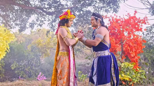 Krishna Bids Goodbye