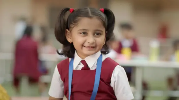 Neeja's first day at school!