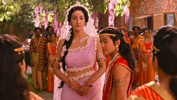 Sita welcomes her royal guests