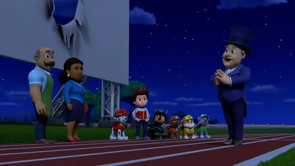 Pups Save a Windswept Polar Bear Cub / Pups Save a Drive-in