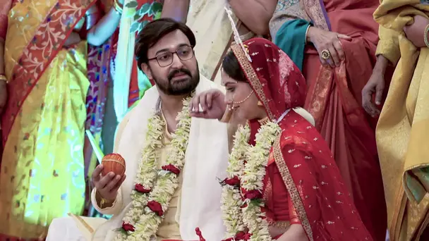 Jayanta and Shanti Tie the Knot