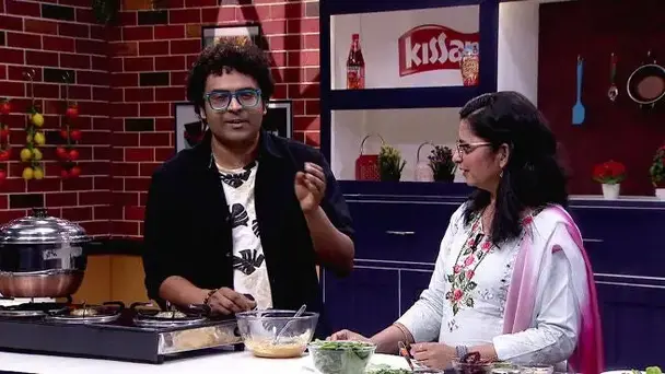 Palak Paneer Roll by Nilima