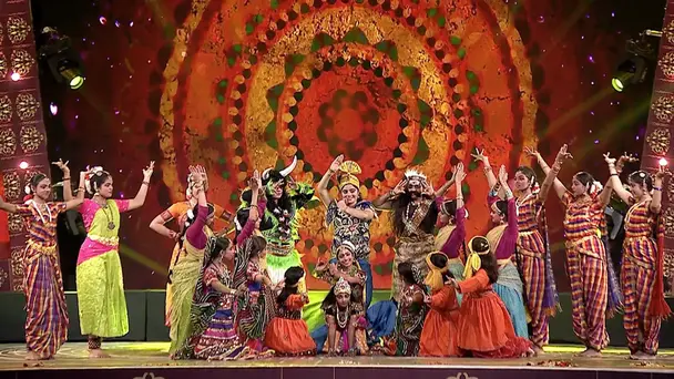 Lord Krishna's victory over evil