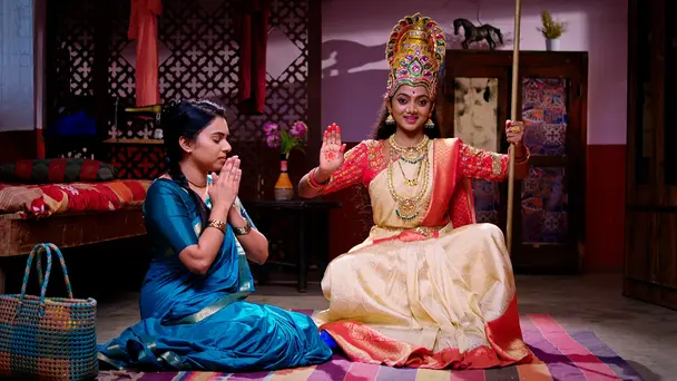Goddess Intervenes in Malathi's Puja