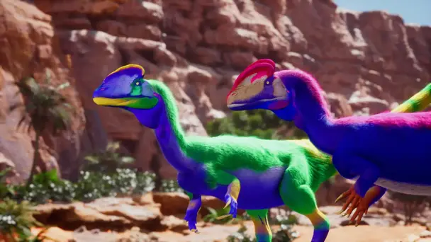 Let’s Time Travel and Meet Four Dinos
