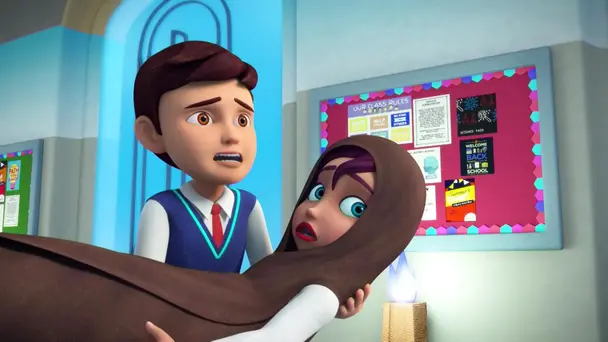 Mermaid Student in Academy