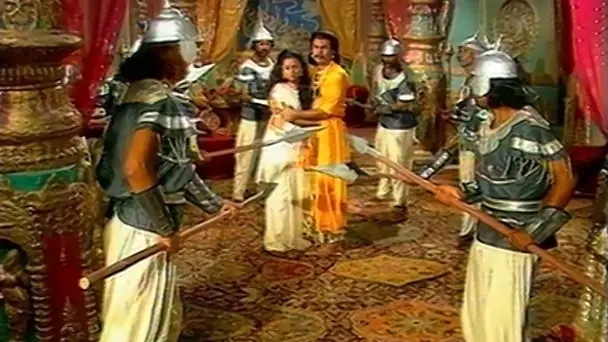 Kans Imprisons Vasudev, Devaki