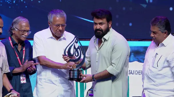 Honouring Mohanlal