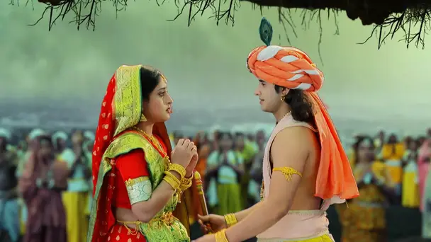 Krishna Guides Meera