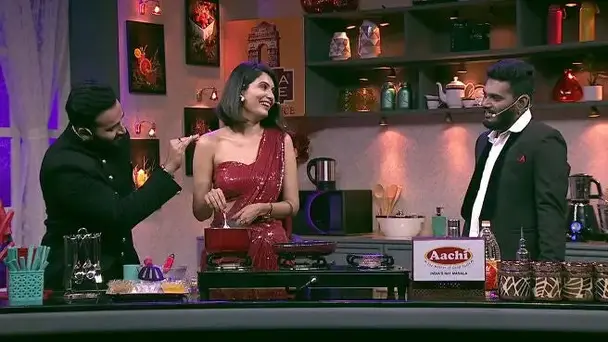 Shwetha prepares millet ayasa!