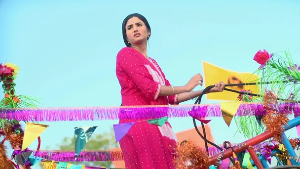 Manjiri Participates in the Race