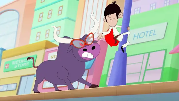 Ting Tong and the bull