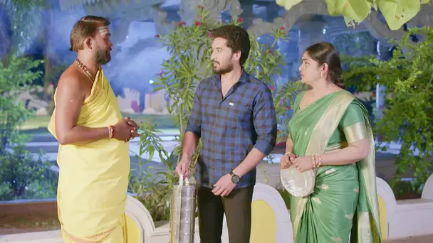 Karthik Offers Shelter to the Family