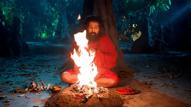 Bama Performs Yagna