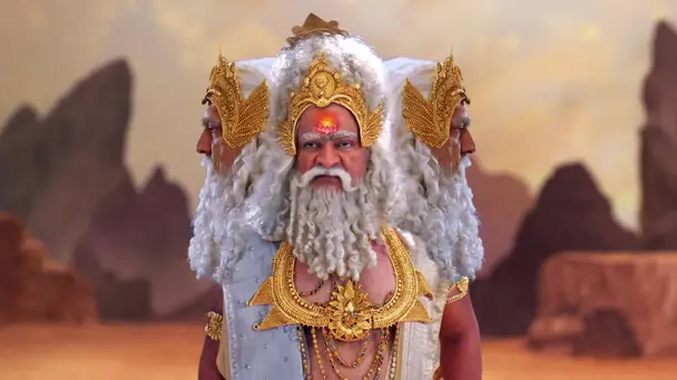 Brahmav Confronts Vishnu