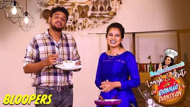 Hilarious bloopers from Ramya & VJ Nikki’s cooking episode! Miss it at your own risk!