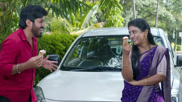 Surya Stands by Meena