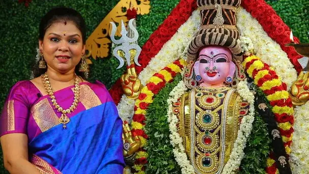 Navarathri Day 2- Gowmari Amman