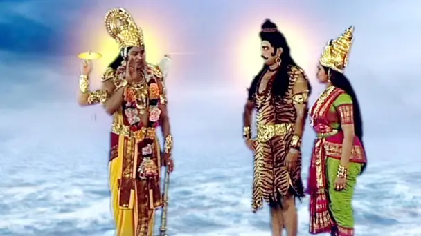 Lord Shiva Consumes The Poison