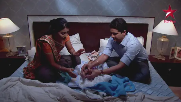 Baby Keeps The Parents On Toes