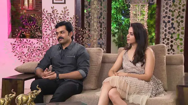 Karthi, Rakul Preet on the Show