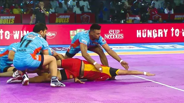 Ajay Kumar Leads Bulls to Victory