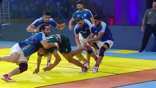 India Overpowers Pakistan