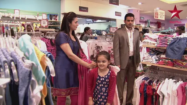 The trio goes shopping