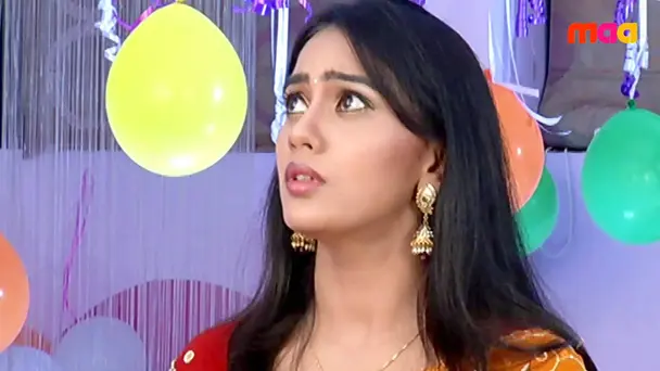 Shravanti panics seeing a lizard