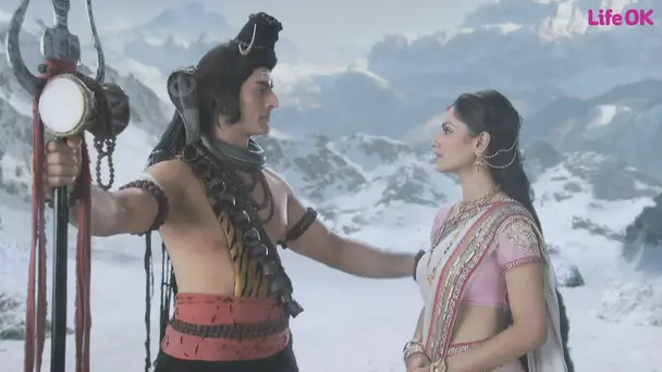 Parvati leaves Kailash