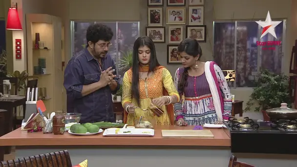 Madhumita prepares a special dish